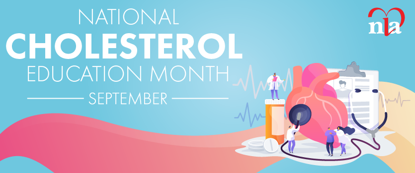 Cholesterol Education Month Banner